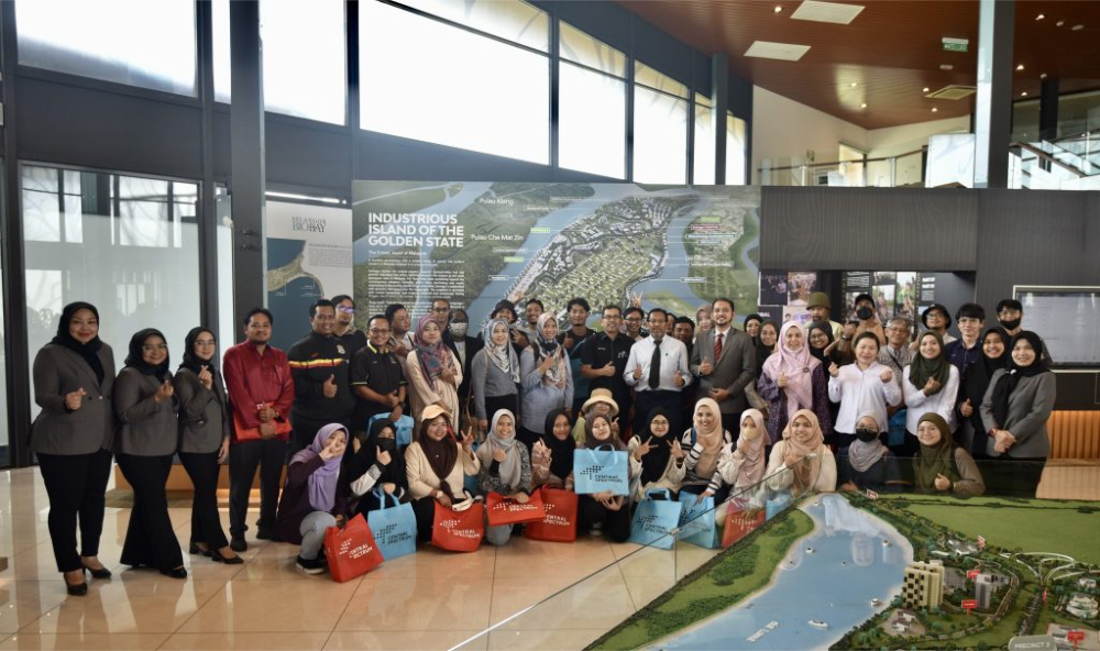 Lawatan Kajian Pelan Induk Perancangan Sumber Jaya Landskap Pulau Indah